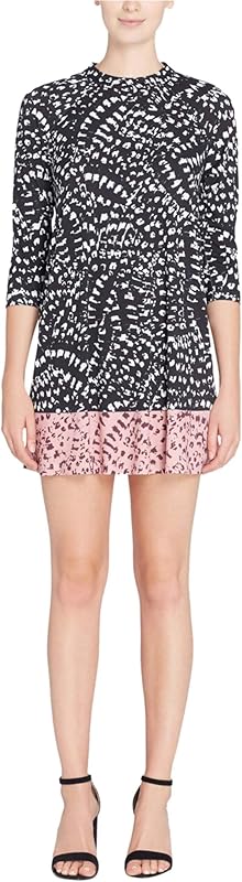 CATHERINE MALANDRINO Womens Dress Animal Texture