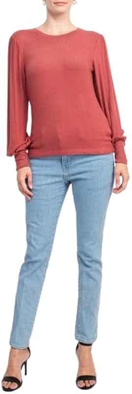 Catherine Malandrino Sleeve Elastic Cuffs